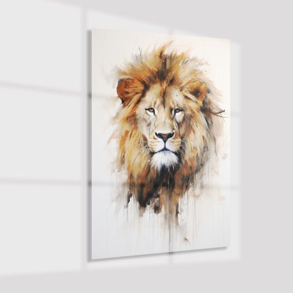 Plexiglas4_23008-Lion beige tint-Painting