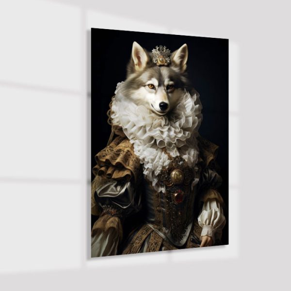 Plexiglas4_23027-Wolf in baroque-Baroque