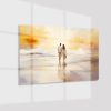 Plexiglas4_23037-Couple at sunset-Abstract painting