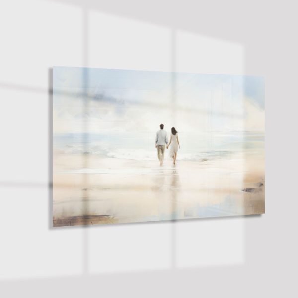 Plexiglas4_23038-Couple on the beach-Abstract painting