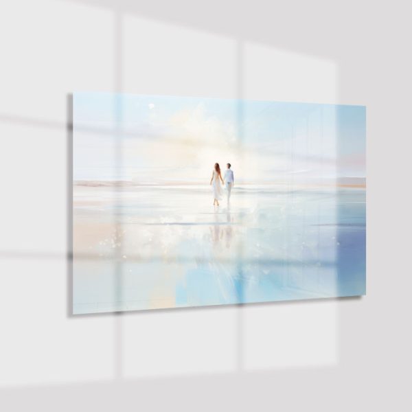 Plexiglas4_23040-Lovecouple on the beach-Abstract painting