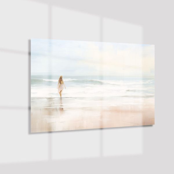 Plexiglas4_23042-Woman in the beach-Abstract painting