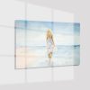 Plexiglas4_23043-White dress on the beach-Abstract painting