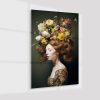 Plexiglas4_23065-Woman with flowers-Portrait Woman
