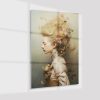 Plexiglas4_23070-Woman with flowers-Portrait Woman