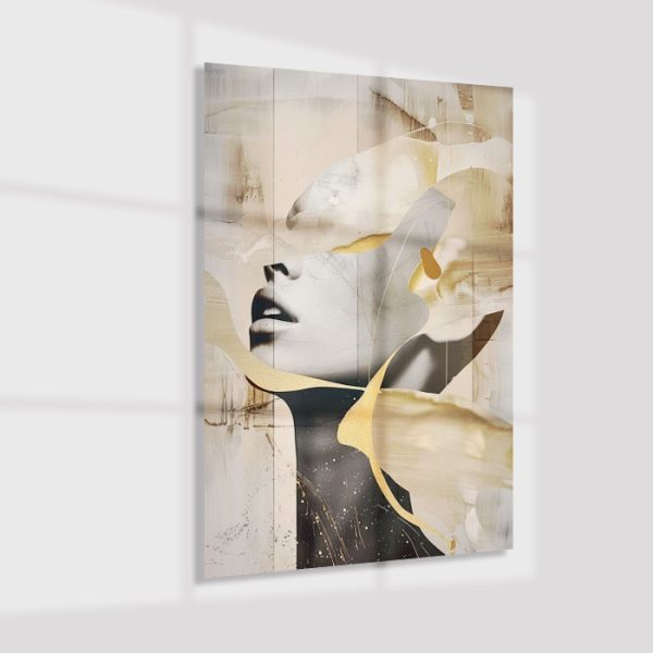 Plexiglas4_24074-Woman golden artwork-Artwork
