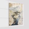 Plexiglas4_24076-Woman golden artwork-Artwork