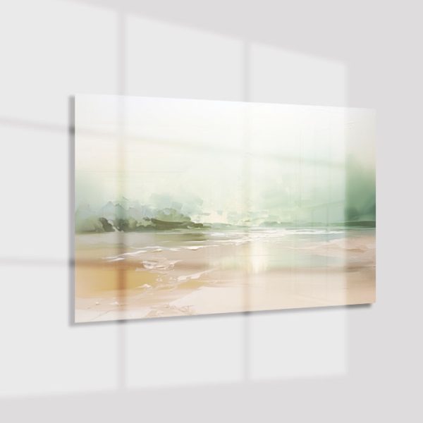 Plexiglas4_24095-Beach green -Abstract painting