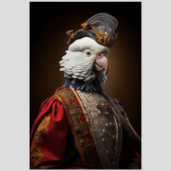 vierkant_23018-Bird in baroque3-Baroque