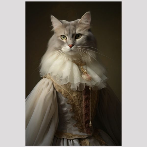 vierkant_23019-Cat in baroque-Baroque