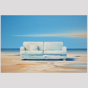 vierkant_23031-Sofa on the beach-Abstract painting