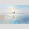 vierkant_23040-Lovecouple on the beach-Abstract painting