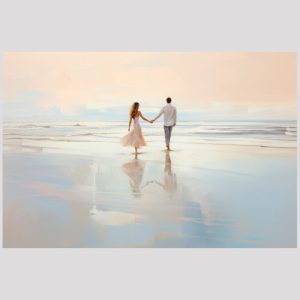 vierkant_23041-Couple hand in hand-Abstract painting