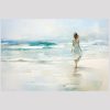 vierkant_23044-Lady in white by the sea-Abstract painting