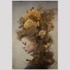 vierkant_23063-Woman with flowers-Portrait Woman