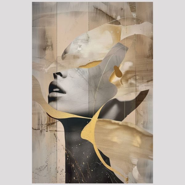 vierkant_24074-Woman golden artwork-Artwork