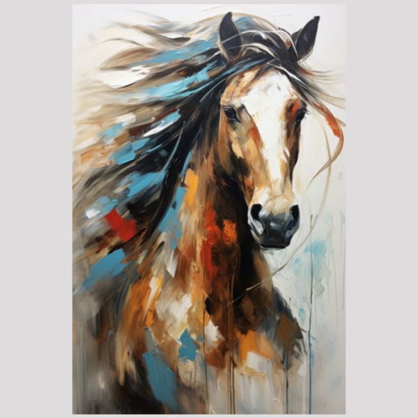 vierkant_24077-Horse-Abstract painting