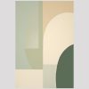 vierkant_24096-Beige green-Abstract
