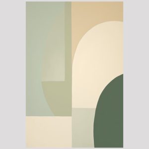 vierkant_24096-Beige green-Abstract