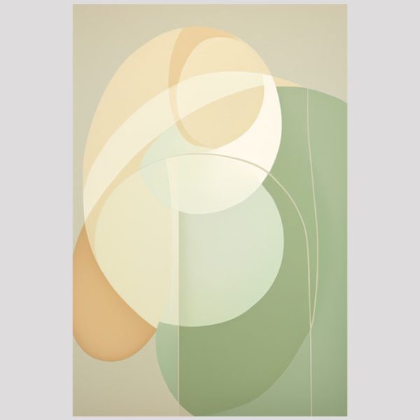 vierkant_24097-Beige green-Abstract